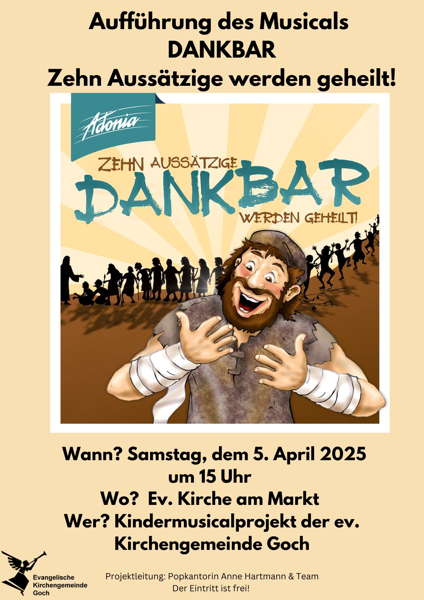 20250405 Flyer Aufführung Musical