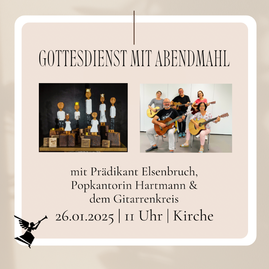20250126Gottesdienst mit Gitarrenkreiskl
