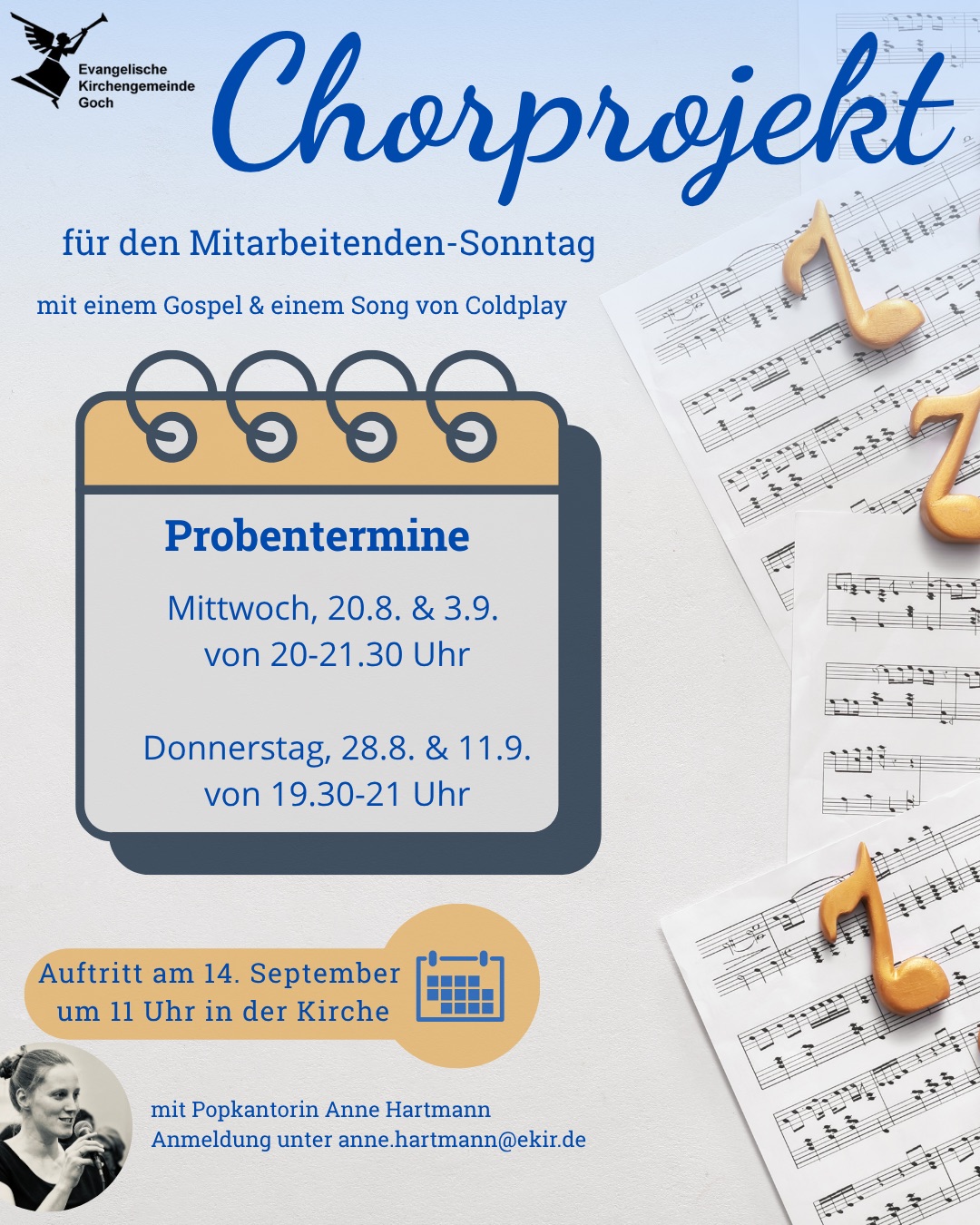 250914 Chorprojekt Mitarbeitendensonntag flyer