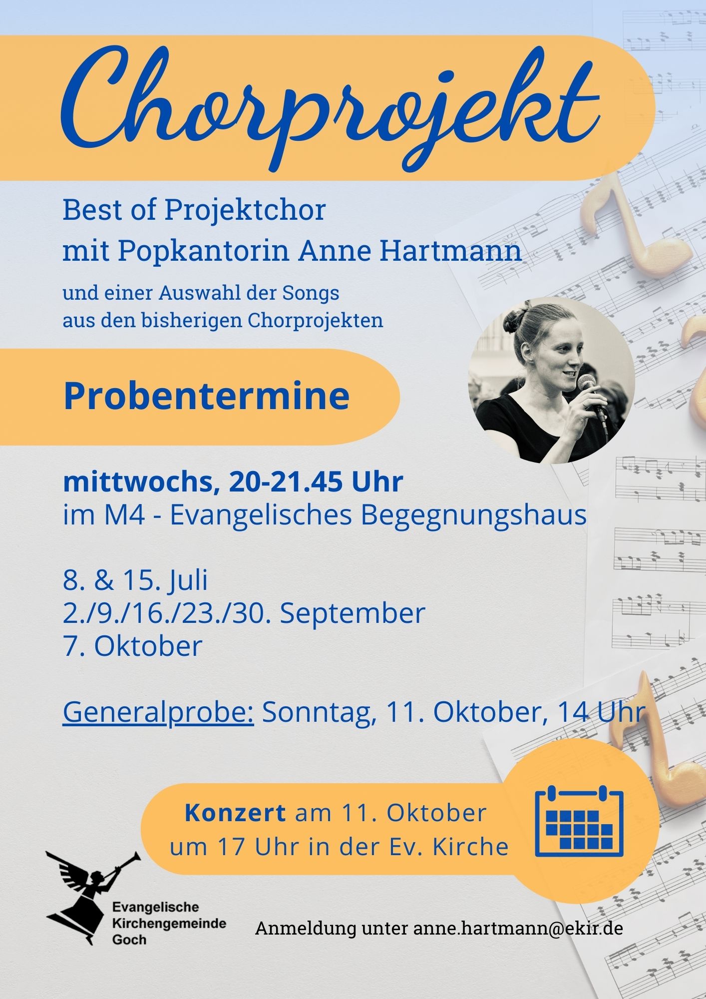 260708 Chorprojekt Best of Projektchor flyer