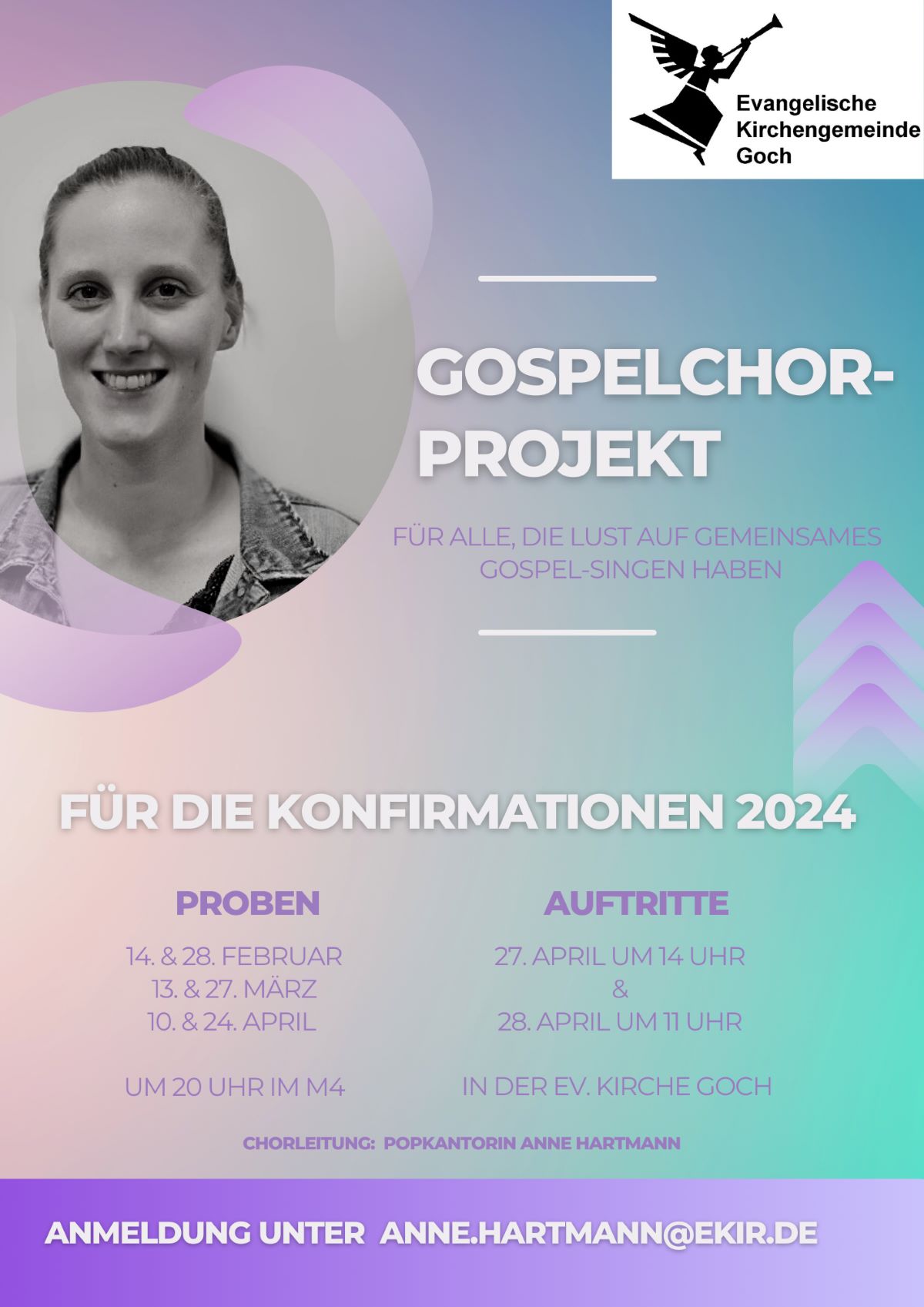Gospelchorprojekt 2024 s